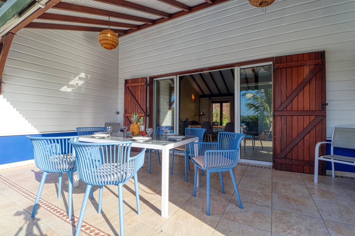 Location villa Martinique Espace repas